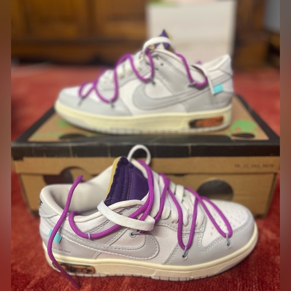 Off-White x Dunk Low 'Lot 28 of 50' - Picture 1 of 14